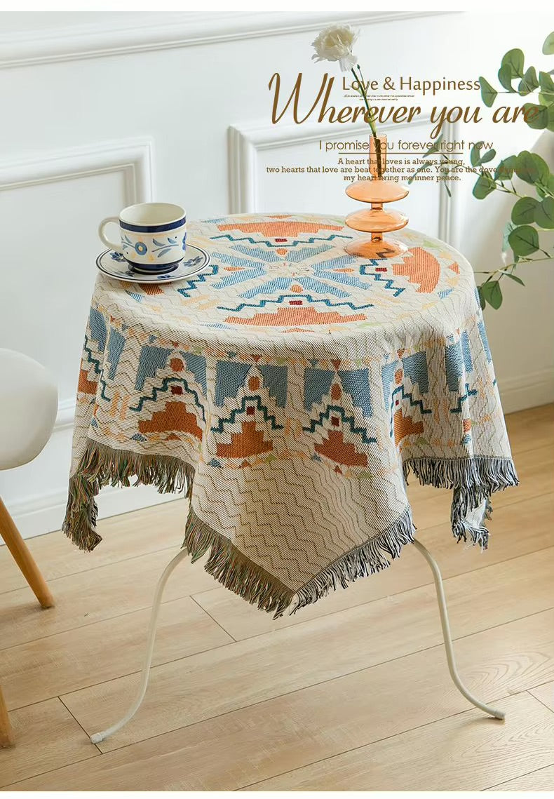 Sunrise - Bohemian Plaid Blanket Collection